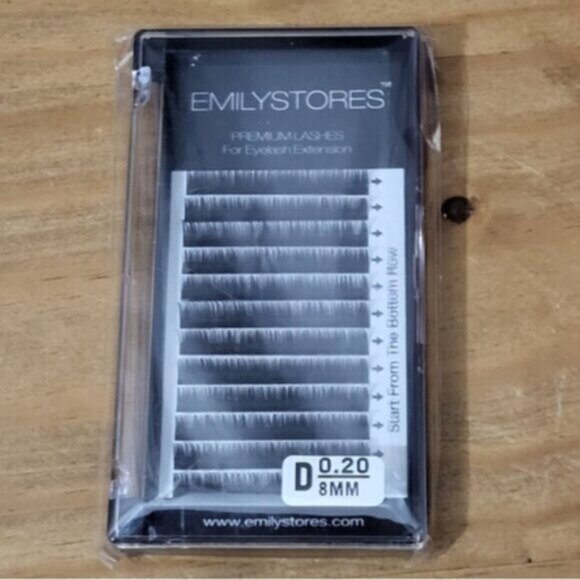 Emilystores Premium  Silk Eylash Extensions Black  NWT - Picture 3 of 5